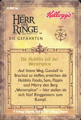 Die Hobbits Auf Der... - Back
