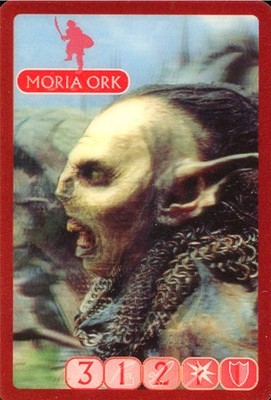 Moria Ork (Blue Background)  - Front