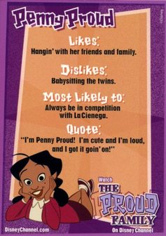 Penny Proud - Back