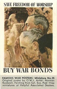 25 Save Freedom Of Worship/Buy War Bonds