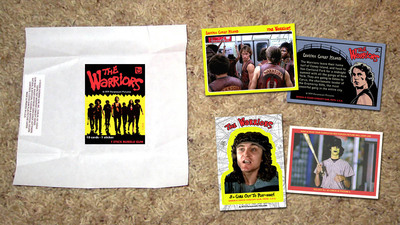 The Warriors Wrapper And Card And Stkr