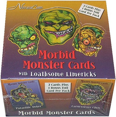 Morbid Monster Cards Sealed 36 pack box NM