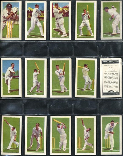 1956 Cricketers 2nd Series Complete set of 25 NM/M