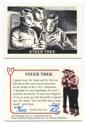 Star Trek Leaf Parody Card