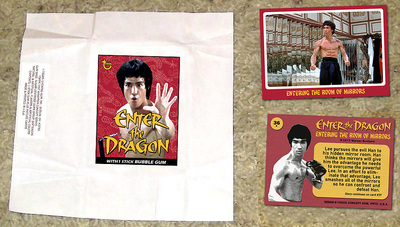 Enter the Dragon Wrapper & Card