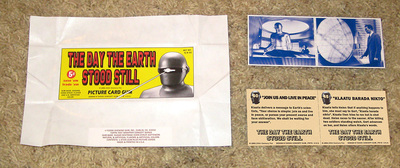 The Day The Earth Stood Still Wrapper & Card Panel
